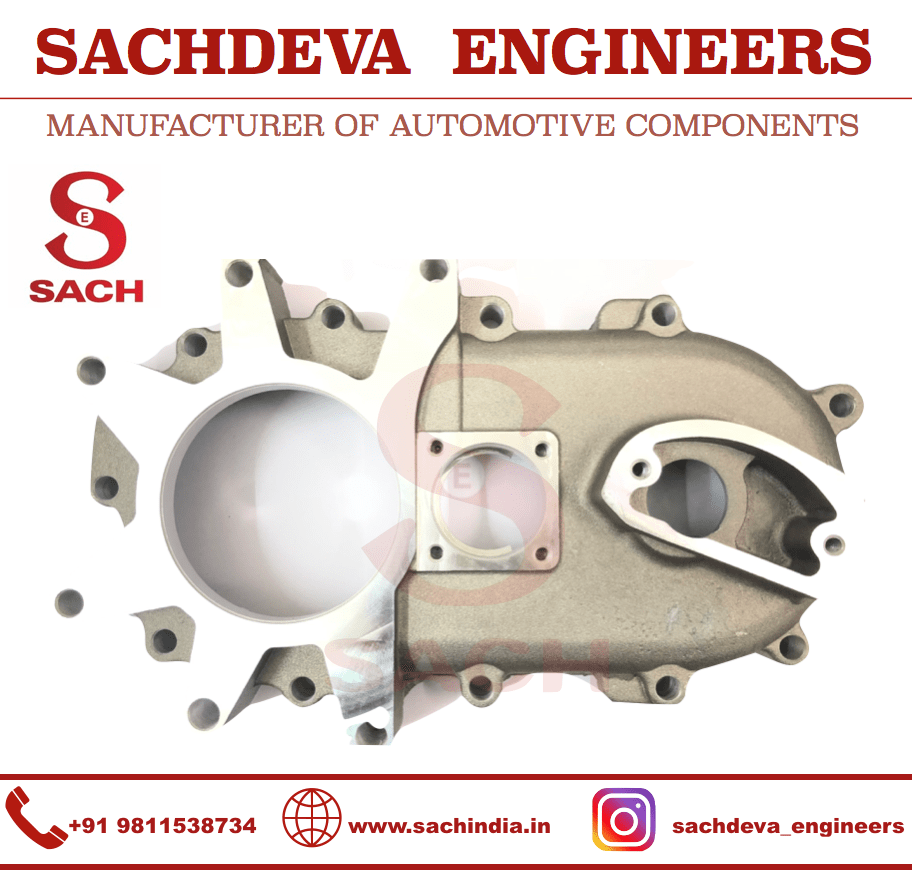 ENGINE SIDE COVER BS3 Ape Piaggio 
