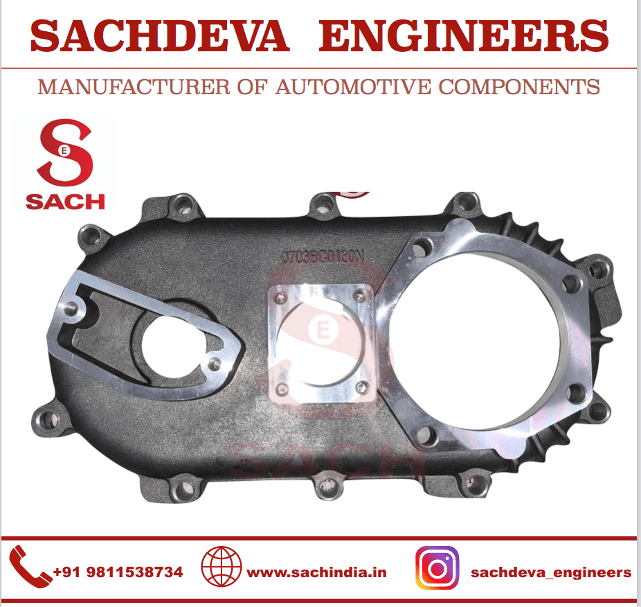 ENGINE SIDE COVER BS3 Ape Piaggio 