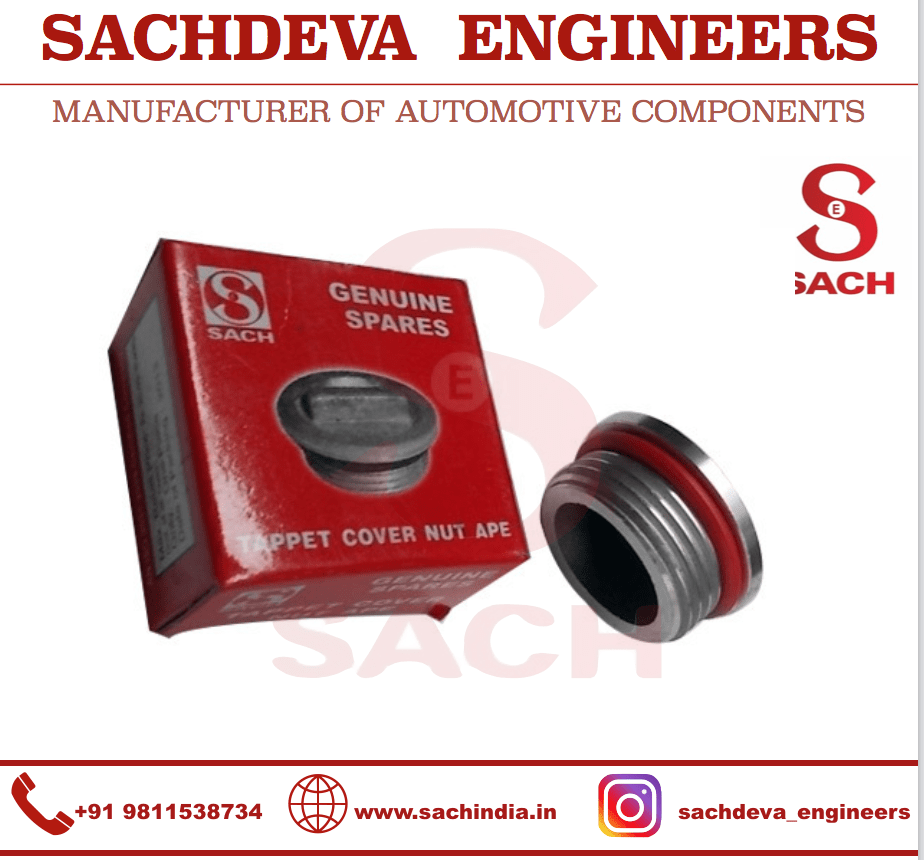 tappet nut for ape piaggio